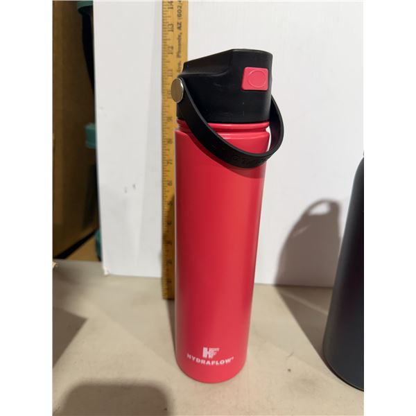 Hydro flow water bottle, pink