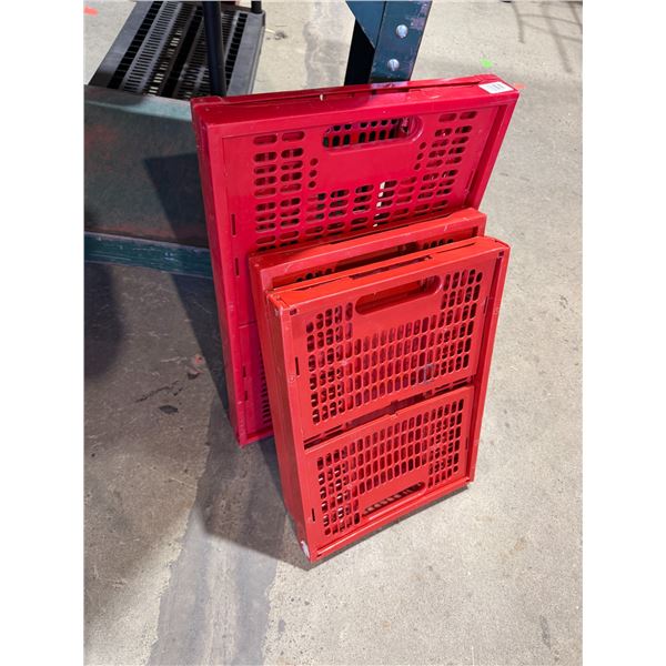 Folding crates