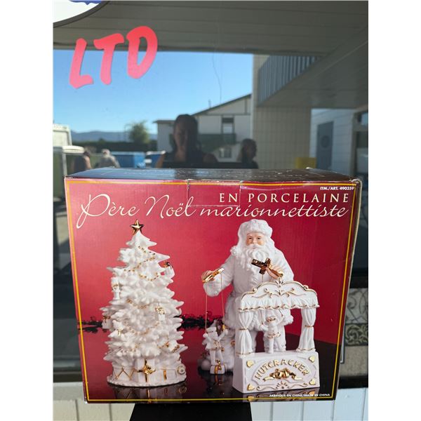 Porcelain Santa decor