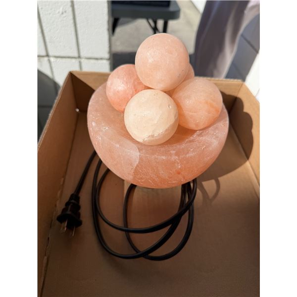 Salt lamp, decor