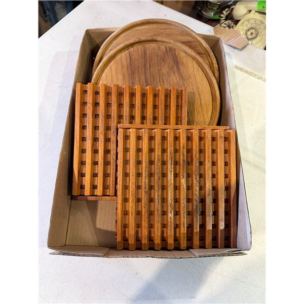 Serving trays and trivets