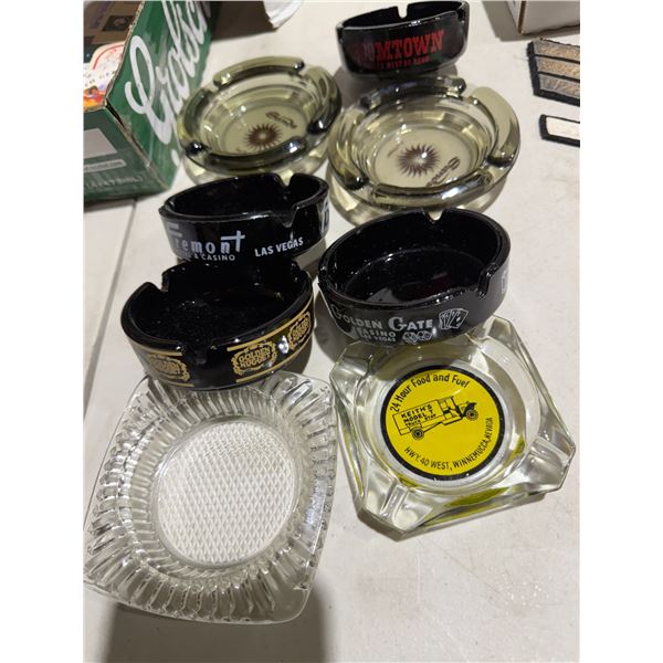 Vintage ashtrays