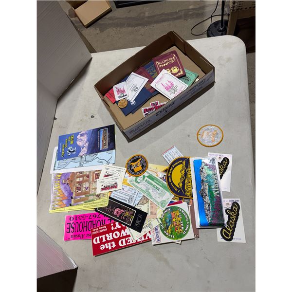 Patches and other collectible items