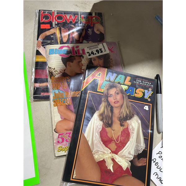 Extreme hard core porn adult magazines
