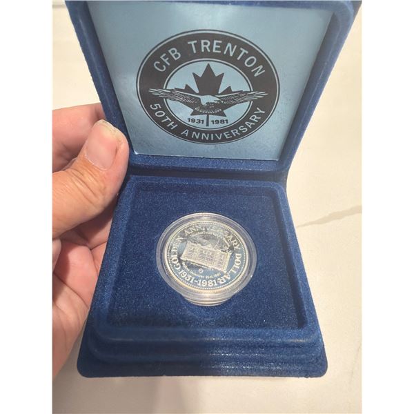 CFB Trenton 50th anniversary coin