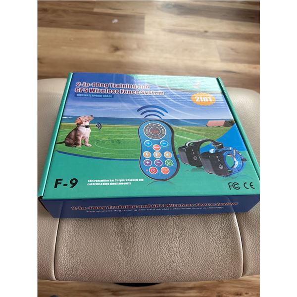 New 2-1 Dog training  and GPS Wireless Fence System