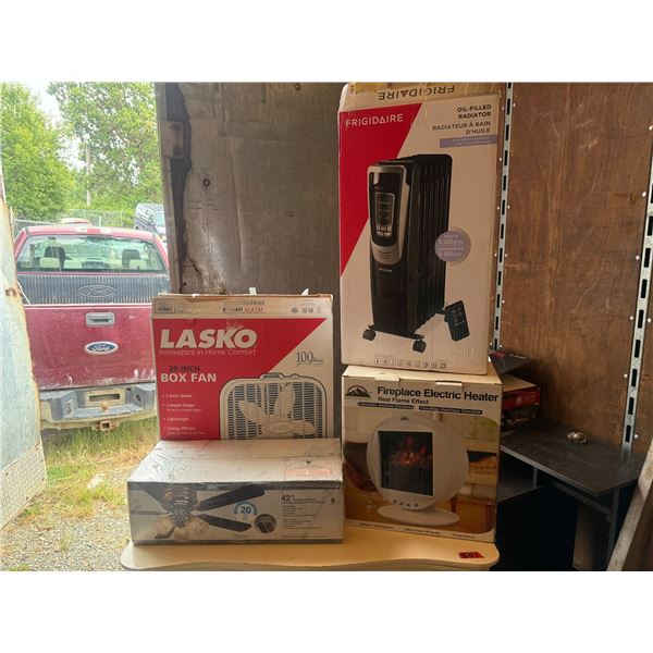 Home Climate Control Appliance Set: Frigidaire, Lasko, Himalayan Heat & SMC