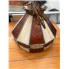 Image 2 : Vintage Stained Glass Style Hanging Pendant Light