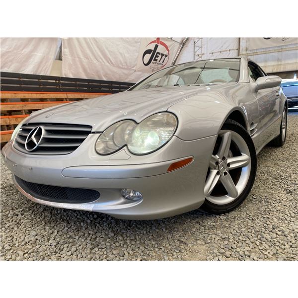 PARKSVILLE - 2005 MERCEDES-BENZ SL-CLASS GREY 152215 KMS - D087363