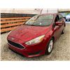 Image 3 : PARKSVILLE - 2017 FORD FOCUS RED 125551 KMS - B261189