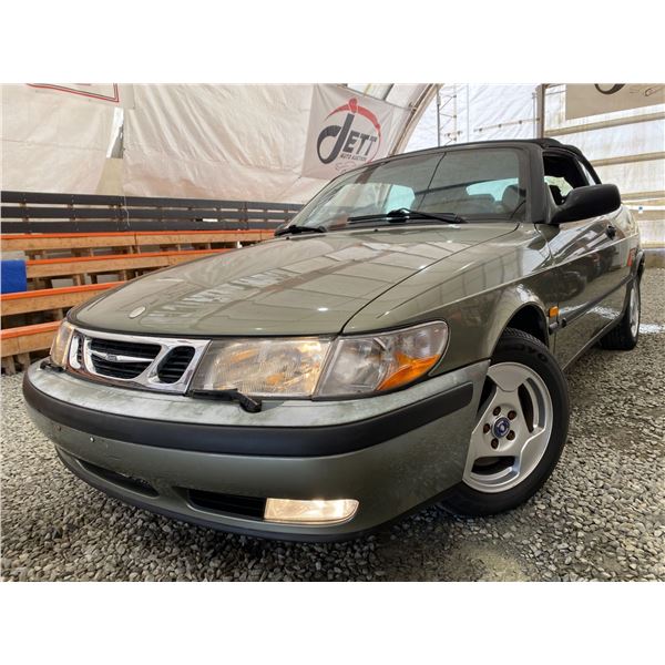 PARKSVILLE - 1999 SAAB 9-3 GREEN 158916 MILES - P059571