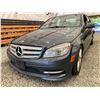 Image 2 : PARKSVILLE - 2011 MERCEDES-BENZ C-CLASS GREY 281779 KMS - B506157