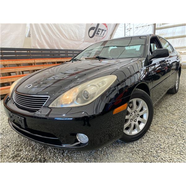 PARKSVILLE - 2006 LEXUS ES BLACK 368786 KMS - D166897
