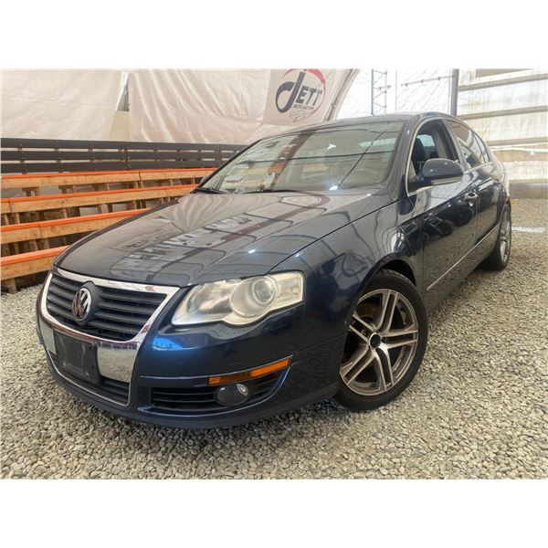 PARKSVILLE - 2008 VOLKSWAGEN PASSAT GREY 227427 KMS - B055825