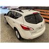 Image 22 : PARKSVILLE - 2013 NISSAN MURANO WHITE 204040 KMS - D300534