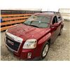 Image 4 : PARKSVILLE - 2010 GMC TERRAIN RED 132428 KMS - D406829