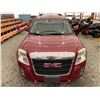 Image 7 : PARKSVILLE - 2010 GMC TERRAIN RED 132428 KMS - D406829