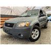 Image 1 : PARKSVILLE - 2006 FORD ESCAPE GREEN 199048 KMS - BA94742