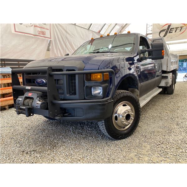 PARKSVILLE - 2009 FORD F-350 BLUE 128762 KMS - PA50416