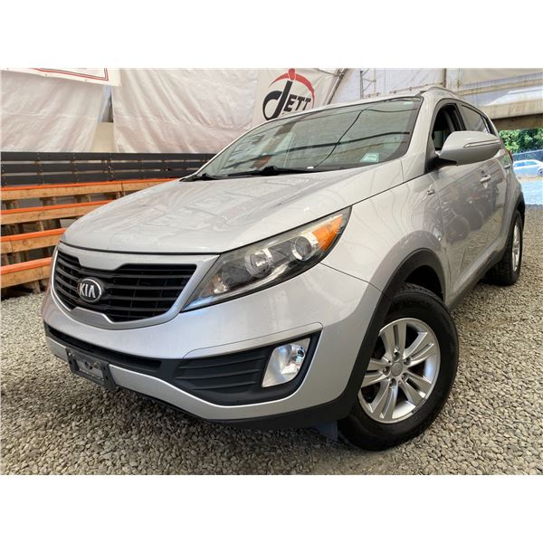 PARKSVILLE - 2013 KIA SPORTAGE GRAY 233122 KMS - B4266841