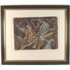 Image 1 : Signed ANDRE MASSON Print Neptune LE Lithograph Framed