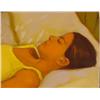 Image 2 : NICK KOSCIUK Original Oil Painting WAKING MEREDITH Art