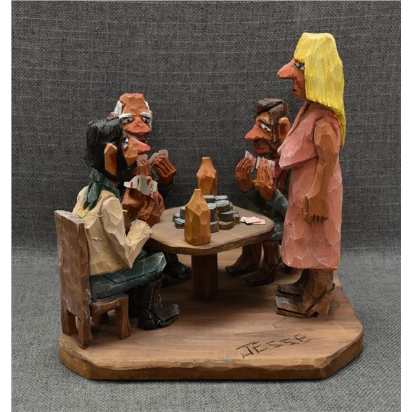 WESTERN WOOD CARVING (JESSE GURULE)