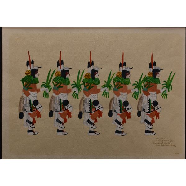 SAN ILDEFONSO PAINTING (JOSÉ ENCARNACIÓN PEÑA "SOQUEEN")