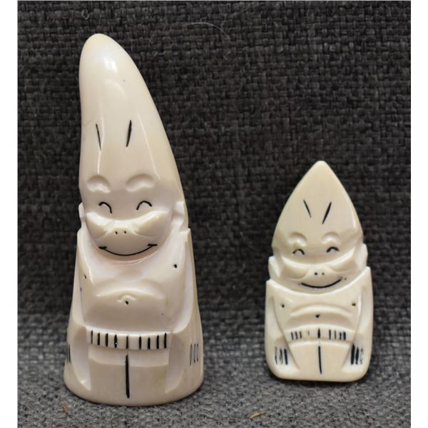 TWO ESKIMO BILLIKINS