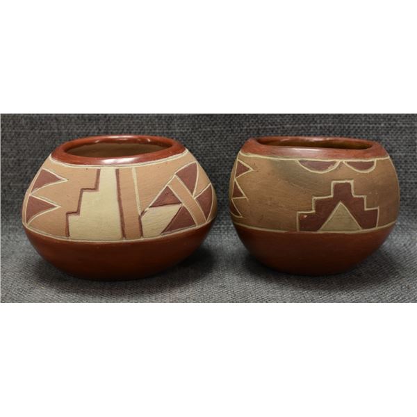 TWO SAN JUAN POTTERY BOWLS