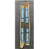 Image 1 : TWO PLAINS BEADED STRIPS