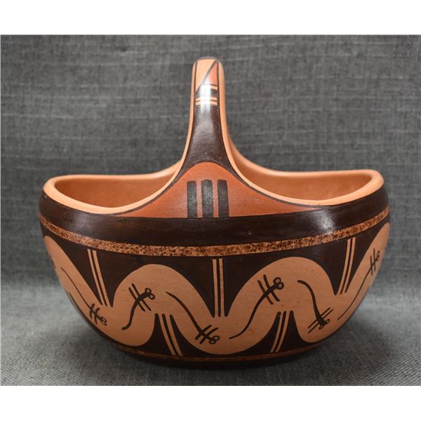 HOPI POTTERY BASKET (STETSON SETELLA)