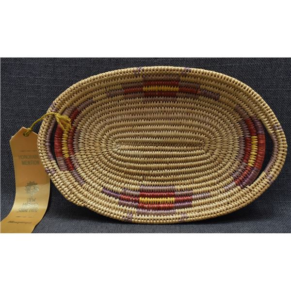 JICARILLA APACHE BASKETRY TRAY