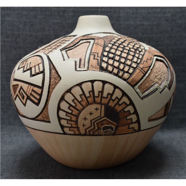 HOPI POTTERY OLLA (TOM POLACCA)