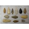 Image 1 : COLLECTION OF ARROWHEADS
