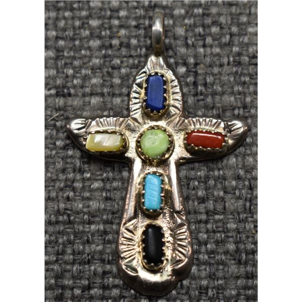 ZUNI INDIAN CROSS ( CECILIA IULE )