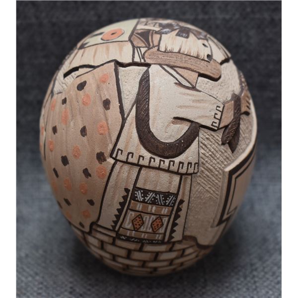 HOPI POTTERY SEED JAR (LAWRENCE NAMOKI)