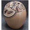Image 2 : HOPI POTTERY SEED JAR (LAWRENCE NAMOKI)