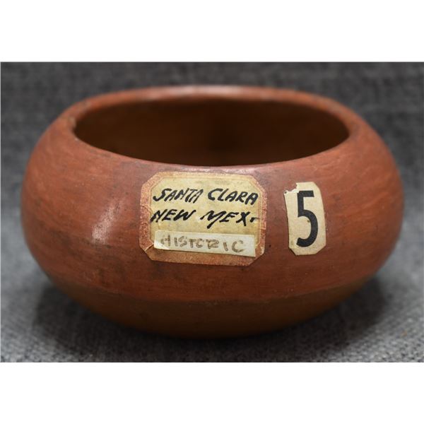SANTA CLARA/SAN JUAN POTTERY BOWL