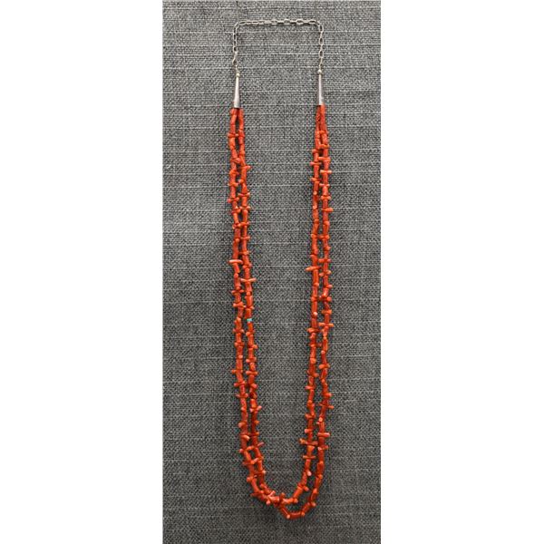 PUEBLO CORAL NECKLACE