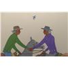 Image 9 : NAVAJO PAINTING (HARRISON BEGAY)