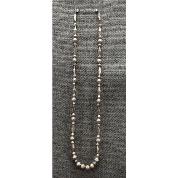 NAVAJO SILVER NECKLACE