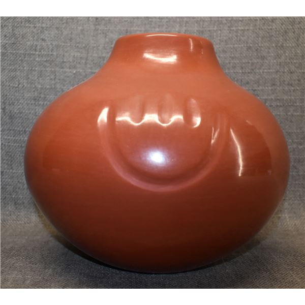 SAN JUAN/SANTA CLARA POTTERY VASE (TINA GARCIA)