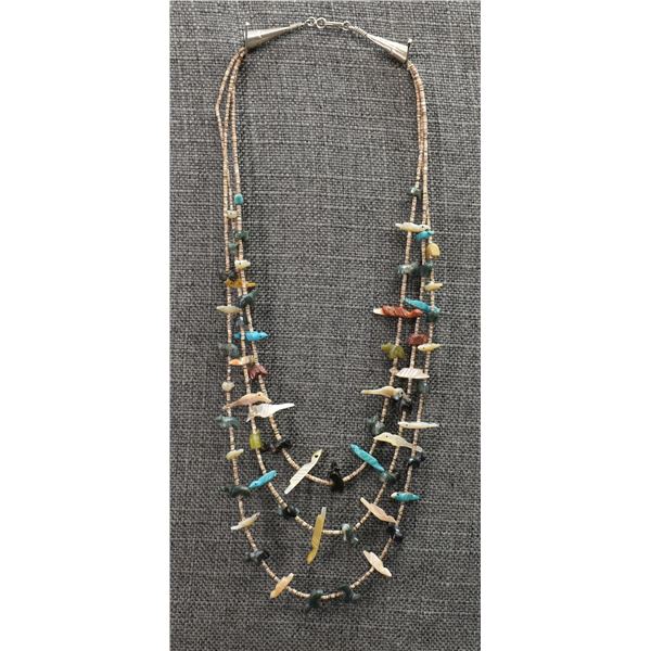 PUEBLO FETISH NECKLACE