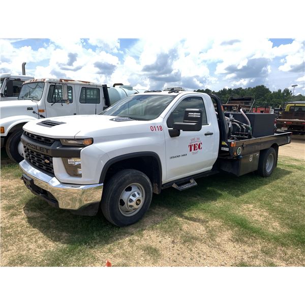 2023 CHEVROLET SILVERADO 3500 HD Flatbed Truck