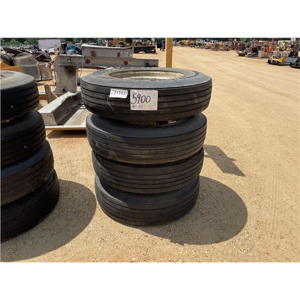 11R 24.5 TIRES & RIMS