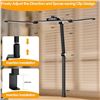Image 2 : LED Architect Triple-Head Desk Lamp with Gesture Control & Remote; Charging Ports, Clamp Design; New