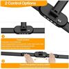Image 6 : LED Architect Triple-Head Desk Lamp with Gesture Control & Remote; Charging Ports, Clamp Design; New