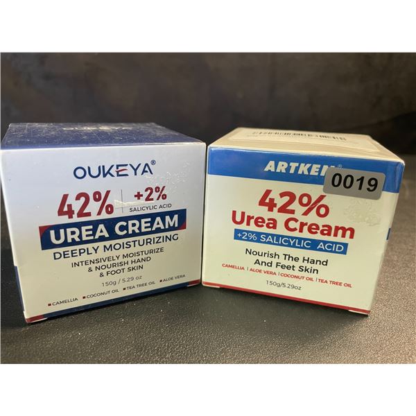 2 Boxes of 42% Urea Cream (150g) Deeply Moisturizing Skin Cream for Dry/Cracked Skin - New