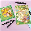 Image 7 : 100PCS Dual-Tip Artist Markers Set - Multi-Color Alcohol Markers for Drawing/Sketching - NEW